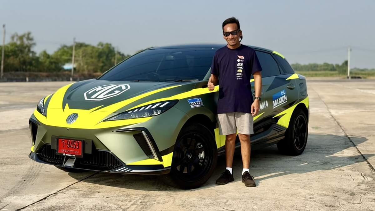 MG ส่ง NEW MG4 ELECTRIC รุ่น XPOWER โชว์ศักยภาพ “อีวีตัวจี๊ด” บนสนามแข่ง Gymkhana