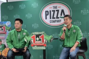 The Pizza Company เปิดเกมรุกปี 68 ทุ่ม 300 ล้าน ขยาย 20 สาขา รีโนเวท 100 สาขา ส่งแคมเปญ "1 แถม 1 พร้อมบวก" มัดใจลูกค้า