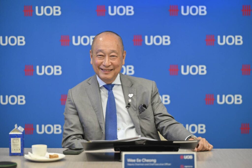 UOB กำไรพุ่ง 6% สูงสุดเป็นประวัติการณ์ เตรียมจ่ายคืนทุนส่วนเกินแก่ผู้ถือหุ้น มูลค่า 3 พันล้านเหรียญสิงคโปร์