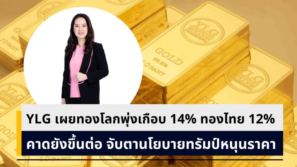 สงครามการค้า-ดอกเบี้ยเฟด หนุนทองโลกพุ่งเฉียด 3,000 เหรียญ